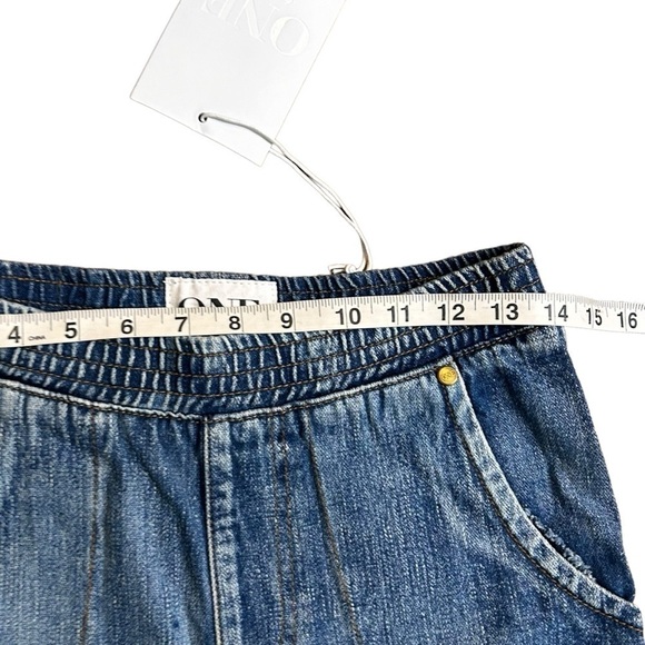 One Teaspoon Cobaine Hunters- Relaxed Mid Rise Shorts - Picture 13 of 15